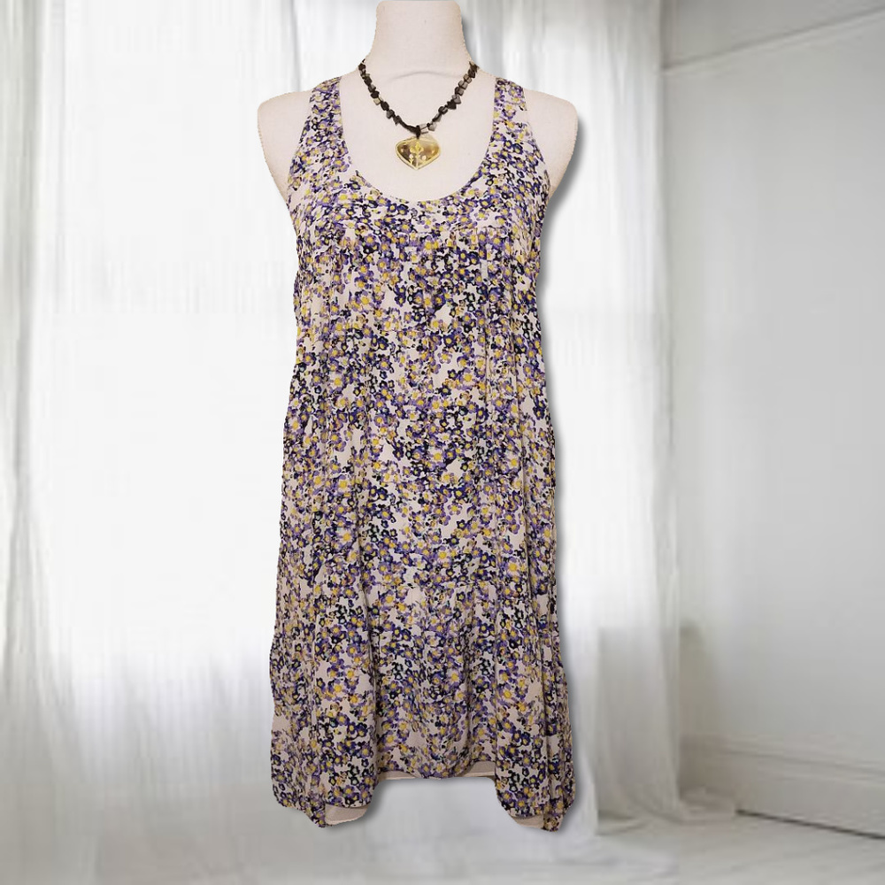 PJK Patterson J. Kincaid Cottagecore Silk Dress